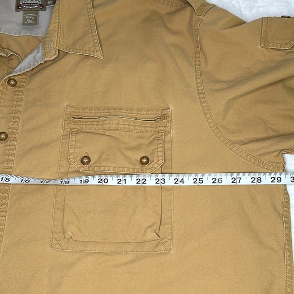 Cabela’s Men’s Safari Series Short Sleeve Button Down Outdoors Hunting 2XLT - Picture 9 of 10